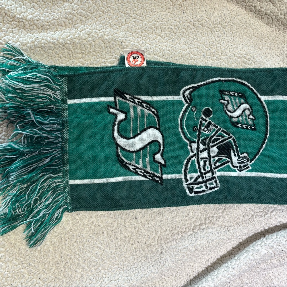 S Saskatchewan Roughriders retro Authentic scarf